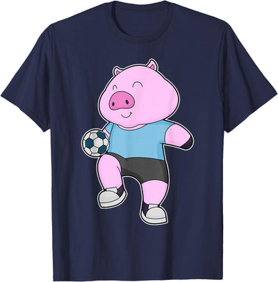 Pig Soccer player Soccer Sports T-Shirt