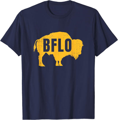 Cow Buffalo New York Bflo Lo Wny T-Shirt