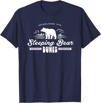 Sleeping Bear Dunes Michigan National Park Souvenir T-Shirt