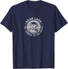 Bear Lake The Caribbean Of The Rockies Utah Idaho Bear Lake Vintage The Caribbean Of The Rockies Utah Idaho T-Shirt - Navy Blue