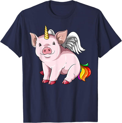 Piggycorn Pig Unicorn Pig Lovers T-Shirt