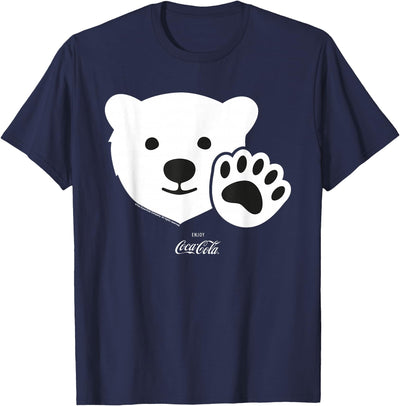Coca Cola Polar Bear Wave Christmas T-Shirt