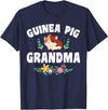 Guinea Pig Grandma Wear Guinea Pig Grandma Pet Owner T-Shirt - Navy Blue
