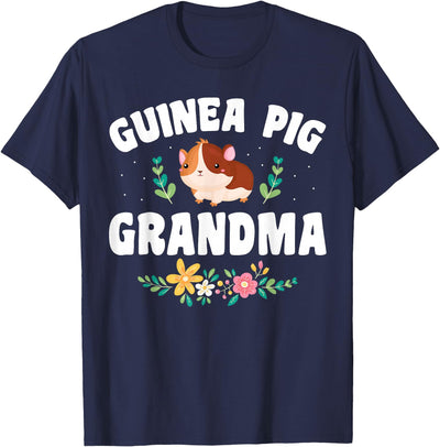 Guinea Pig Grandma Pet Owner T-Shirt
