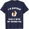Guinea Pig Accessories & Shirts Funny Guinea Pig Tshirt - Gift for Guinea Pig Owner - Navy Blue