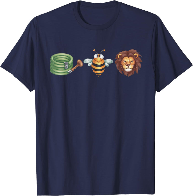 Hose Bee Lion Funny Meme Funny Ho's Be Lying Hose Bee Lion Funny Meme Hose Bee Lion T-Shirt - Navy Blue