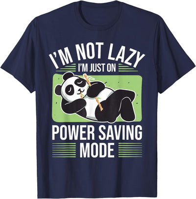 Panda Bear - Power Saving Mode - Panda T-Shirt