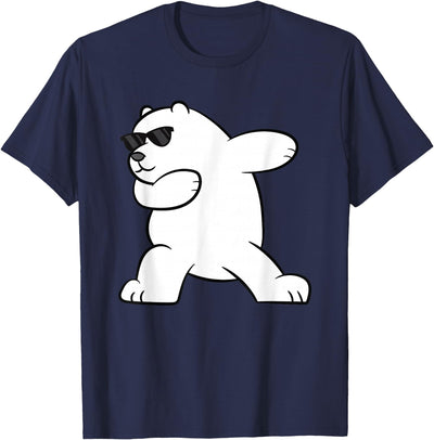 Arctic Polar Bear Tees And Gifts Ice Bear Dabbing Arctic Cute Dabbing Polar Bear T-Shirt