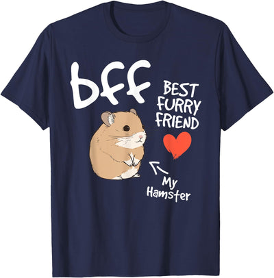 Hamster lover BFF Best Furry Friend my hamster cute fun kids T-Shirt