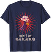 Halloween Kids Shirt Halloween Costume for Kids Halloween I DON'T SAY BLAH BLAH BLAH Funny Graf Dracula T-Shirt - Navy Blue