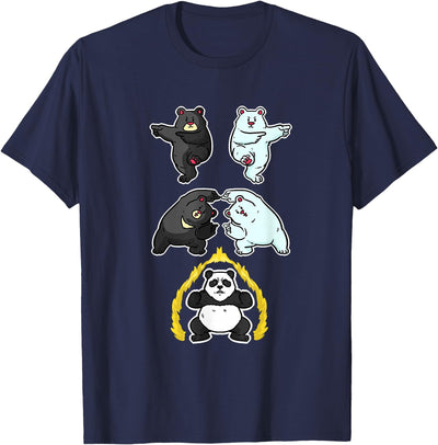 Panda Fusion Funny Panda Bear Lovers T-Shirt