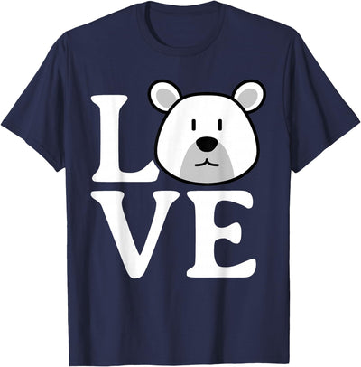 Polar Bear Design for Polar Bear Lovers LOVE Polar Bear Stuff Polar Bear Lover Stuff | Polar Bear T-Shirt