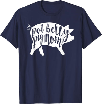 Pot Belly Pig Mom for Women T-Shirt