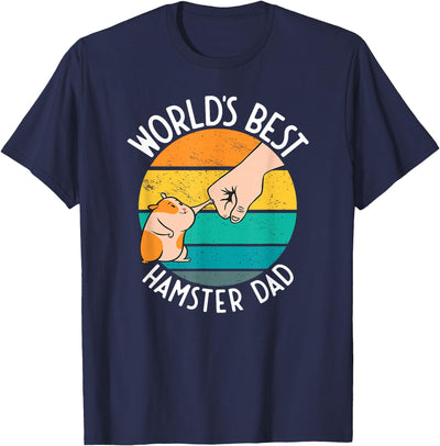 World's Best Hamster Dad Design T-Shirt