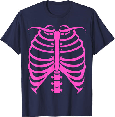 Buy Cool Shirts Hot Pink Skeleton T-Shirt