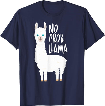 CuisineDuCool Cute No Prob Llama - No Probllama T-Shirt