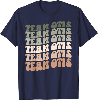 Team Otis Fat Bear Week Octobear Groovy Style Graphic 480 T-Shirt