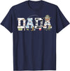 O-Fish-Ally 1st Birthday Matching Family Mom Dad Dada 1st Birthday Fishing T-Shirt - Navy Blue