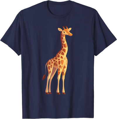 Giraffe and Zookeeper Design Giraffe T-Shirt