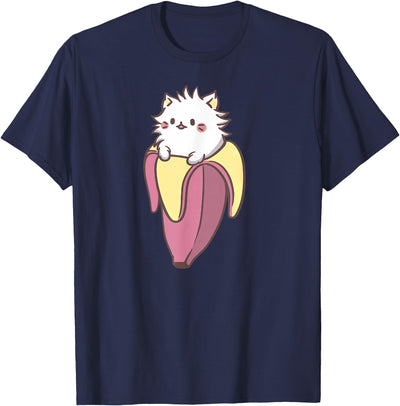 Cat Banana Gift Banana Cat Funny Kawaii Bananya Gift T-Shirt