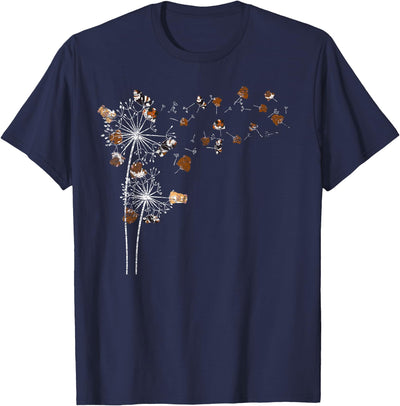 Animal Lovers Rodent Dandelion Guinea Pig T-Shirt
