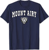 Official High School Fan Gear Mount Airy High School Granite Bears T-Shirt C2 T-Shirt - Navy Blue