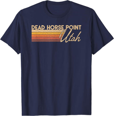 Retro Dead Horse Point State Park Utah Tees Dead Horse Point State Park Utah T-Shirt T-Shirt