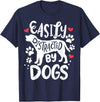DogDogWoof Dog T-Shirt - Navy Blue