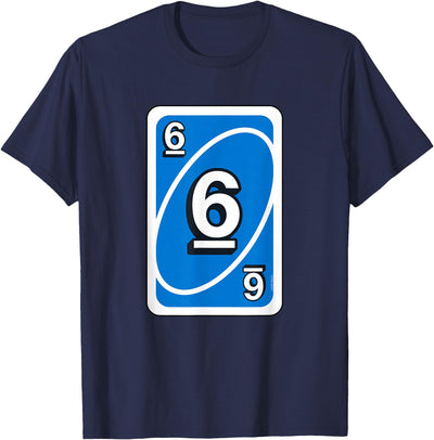 Uno Halloween Blue 6" Card T-Shirt