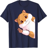 Hamster Children Girls Boys T-Shirt - Navy Blue