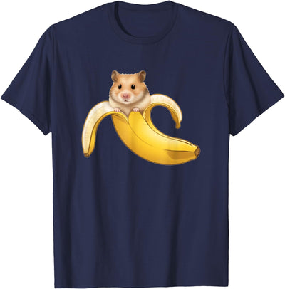 Funny Hamster Lovers Banana Boys Girls Kids Cute T-Shirt