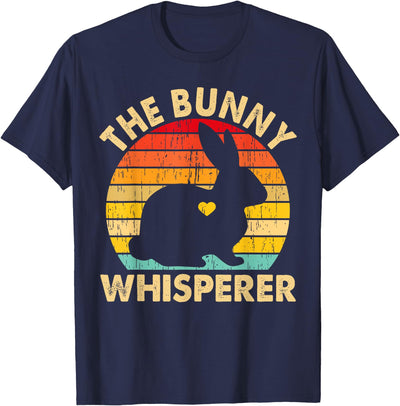The Bunny Whisperer Retro Sunset T-Shirt