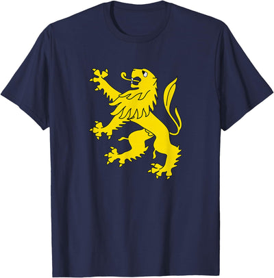 Gold Lion Rampant T-Shirt