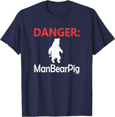 Danger Man Bear Pig T-Shirt