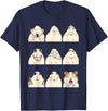 Hamster Reaction Meme Kids Boys Girls Men and Women T-Shirt - Navy Blue