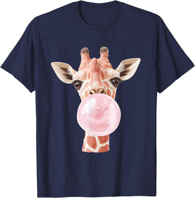 Cute Giraffe Bubble T-Shirt