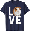 Guinea Pig Gift Guinea Pig Accessories & Stuff Cool Guinea Pig For Men Women Pet Hamster Rodent Animal Love T-Shirt - Navy Blue