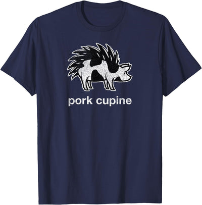 Funny Pork-Cupine - Porcupine and Pig T-Shirt