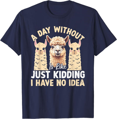 Funny Alpaca Quotes Alpaca Farmer Funny Llama Quotes Funny Alpaca Alpaca Farmer T-Shirt