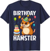 Birthday Hamster Cute Lover T-Shirt - Navy Blue