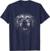 Retriever Dog Pet T-Shirt - Navy Blue