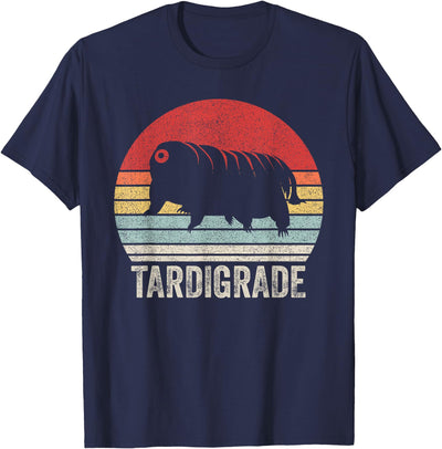 Vintage Retro Tardigrade Microbiology Water Bear T-Shirt