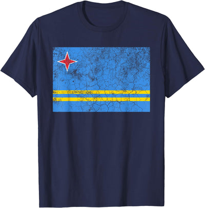 Aruba Flag National Souvenir Pride Gift Country Roots T-Shirt