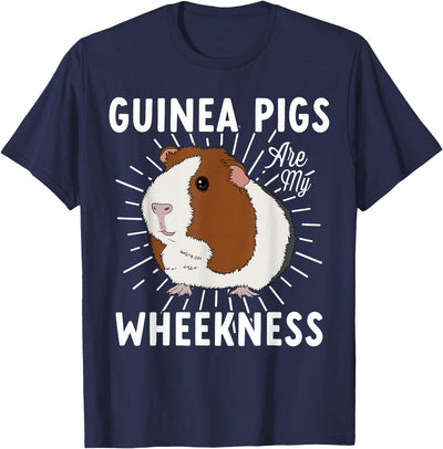 Funny Guinea Pig Lover Guinea Pigs Are My Wheekness Cute T-Shirt