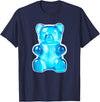 Urban Empyre Blue Gummy Bear Candy T-Shirt - Navy Blue