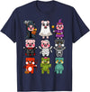 Pig Halloween Costume Gifts Co. Pig Spooky Ghost Witch Boo-jee Horror Pumpkin Pig Halloween T-Shirt - Navy Blue
