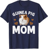 Guinea Pig Gift Guinea Pig Accessories & Stuff Cute Guinea Pig Art for Women Girl Adult Guinea Pig Lovers T-Shirt - Navy Blue