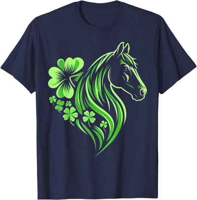 St Patricks Day Horse Lover Horse Lover St Patrick's Day T-Shirt