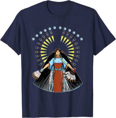 Cow Com White Buffalo Calf Woman T-Shirt
