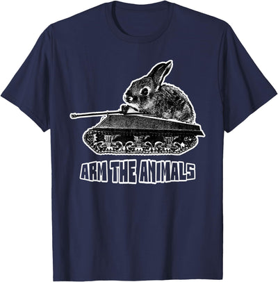 Arm the Animals Rabbit Army Tank Top